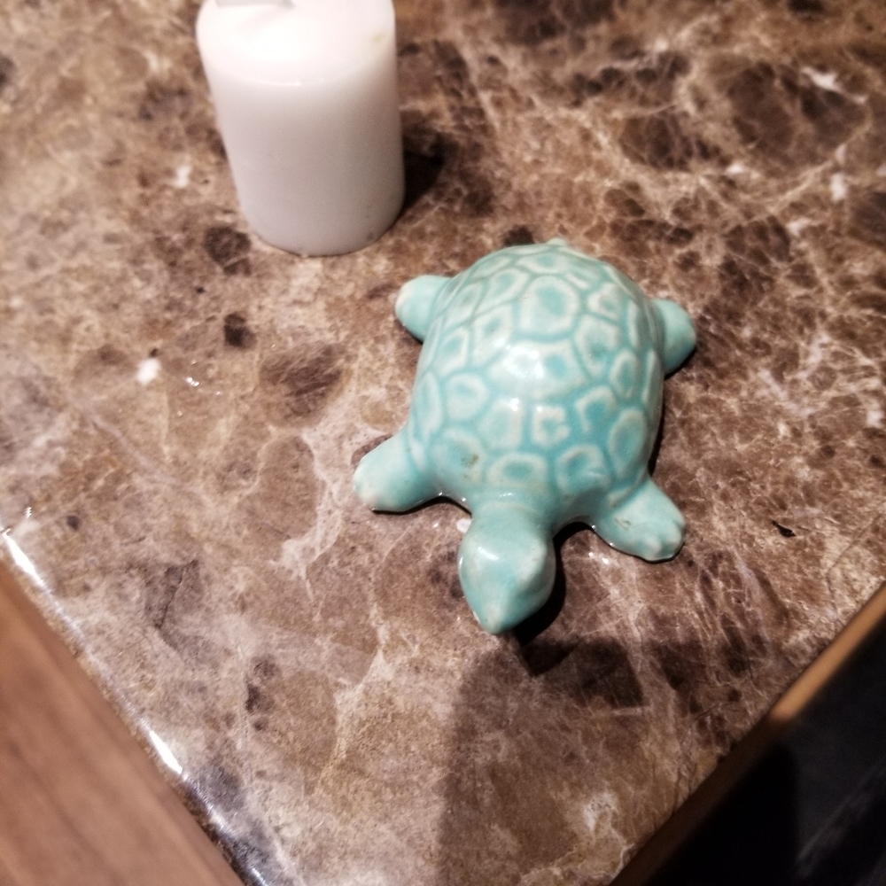 Awesome vintage turtle figurine